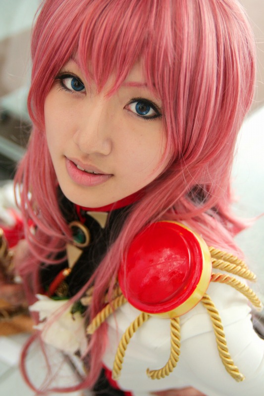 saya (cosplayer), tenjou utena, shoujo kakumei utena, photo (medium), tagme, cosplay, pink hair