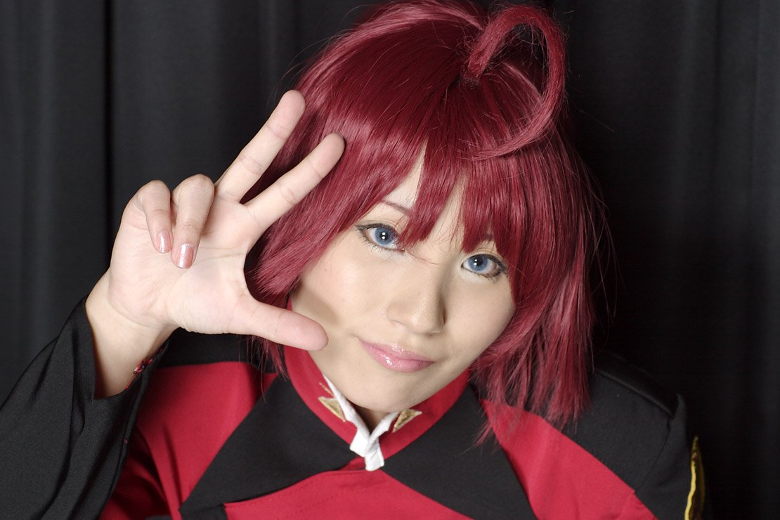 suzukaze yuuki, lunamaria hawke, gundam, gundam seed, gundam seed destiny, photo (medium), cosplay, red hair