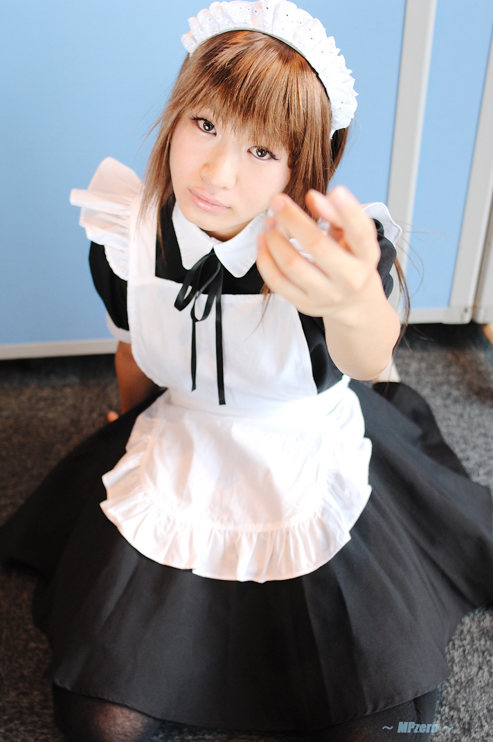 photo (medium), apron, cosplay, maid, maid apron, rio minase