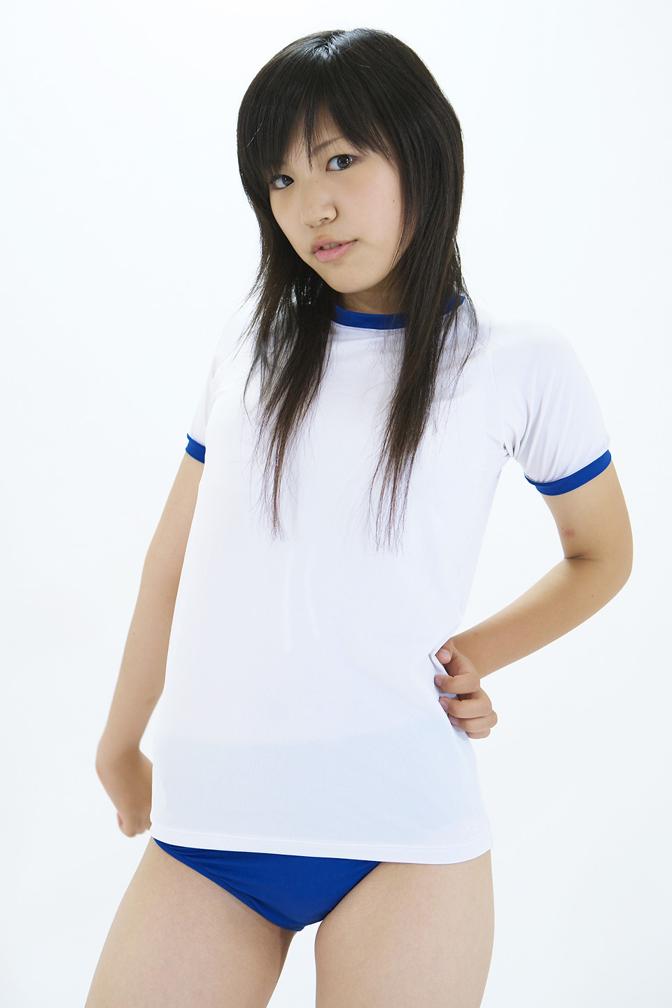 highres, photo (medium), tagme, cosplay, gym uniform, minazuki naru