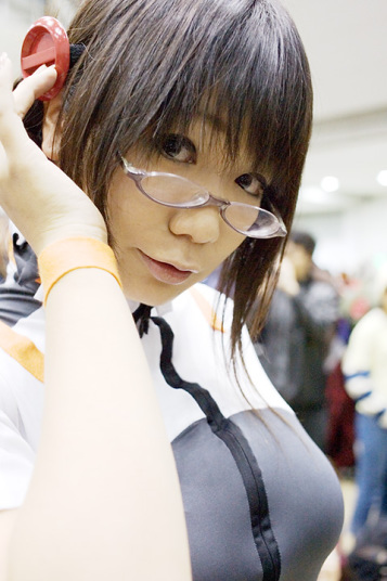 chocoball, fujisawa yayoi, uchuu no stellvia, photo (medium), asian, braid, cosplay, glasses