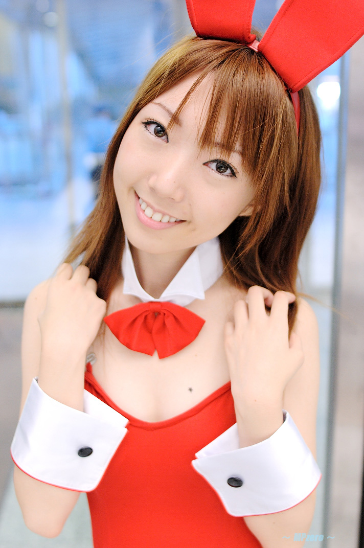 rin, photo (medium), tagme, animal ears, cosplay, cuffs, fake animal ears, playboy bunny, rabbit ears