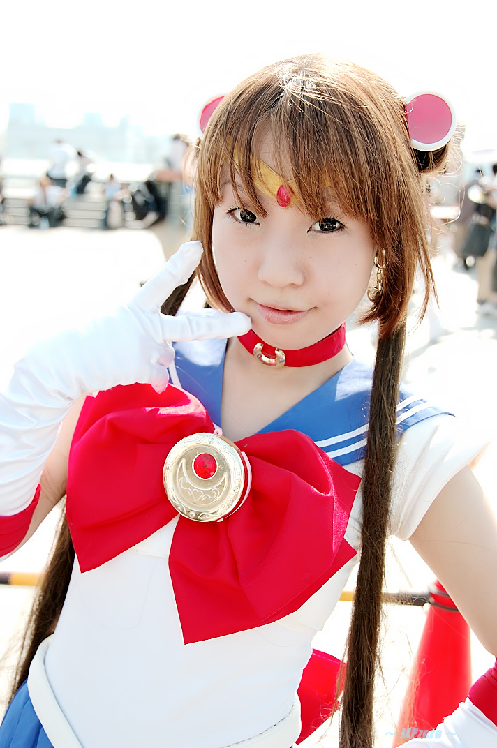 sailor moon, tsukino usagi, bishoujo senshi sailor moon, photo (medium), cosplay, hairpods, twintails