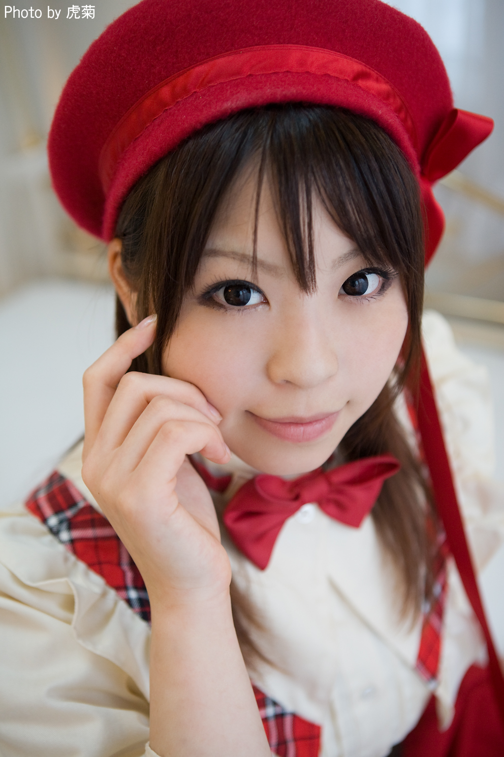 katou mari, character request, highres, photo (medium), source request, cosplay