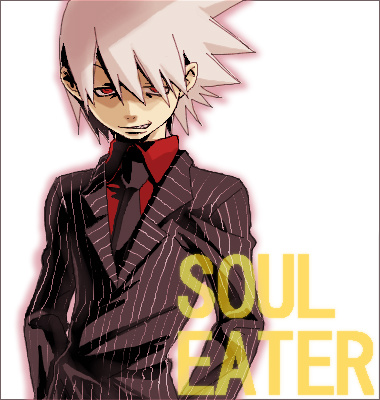 ha.skr (hasukara), soul evans, soul eater, lowres, 00s, 1boy, formal clothes, male focus, pinstripe pattern, pinstripe suit, pinstriped suit, solo, suit, tuxedo