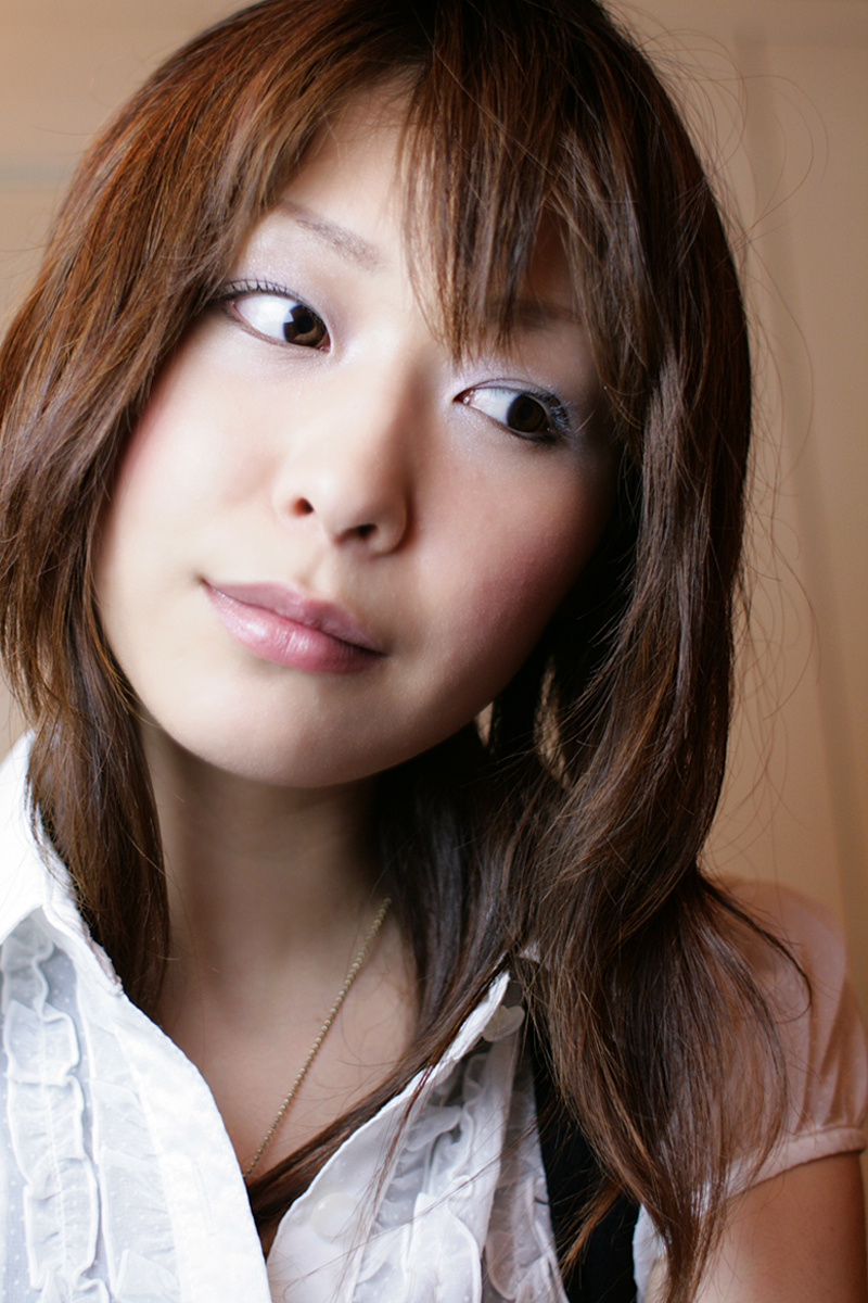 nao, highres, photo (medium), tagme, blouse, jewelry, necklace, shirt, suspenders
