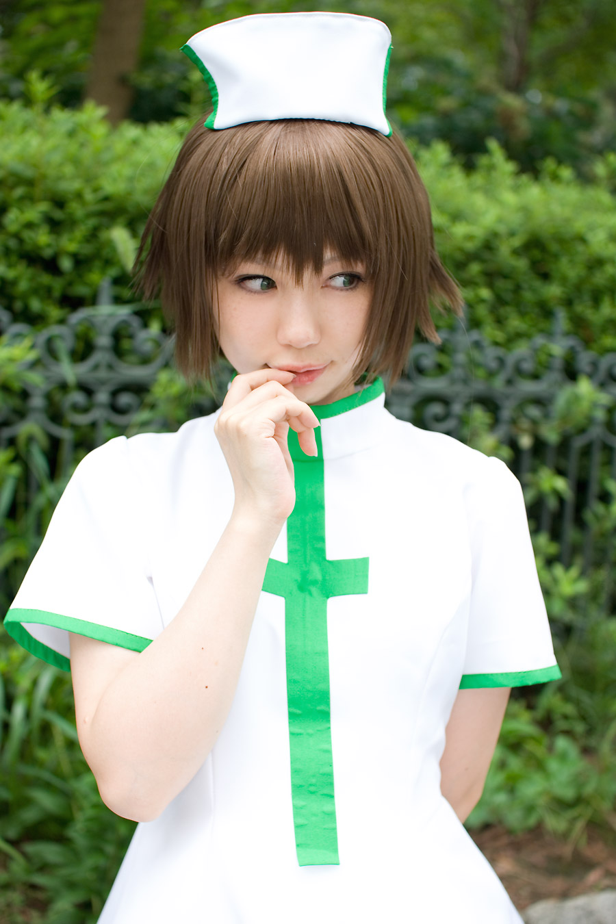 hirano kurita, kurusu nazuki, kurukuru lab, highres, photo (medium), cosplay, nurse