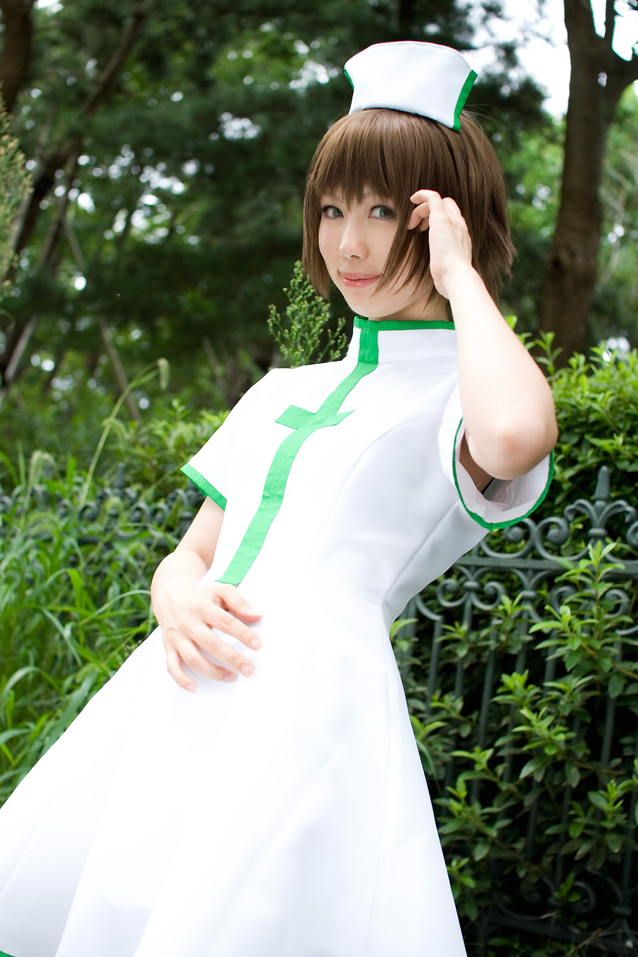 hirano kurita, kurusu nazuki, kurukuru lab, highres, photo (medium), cosplay, nurse