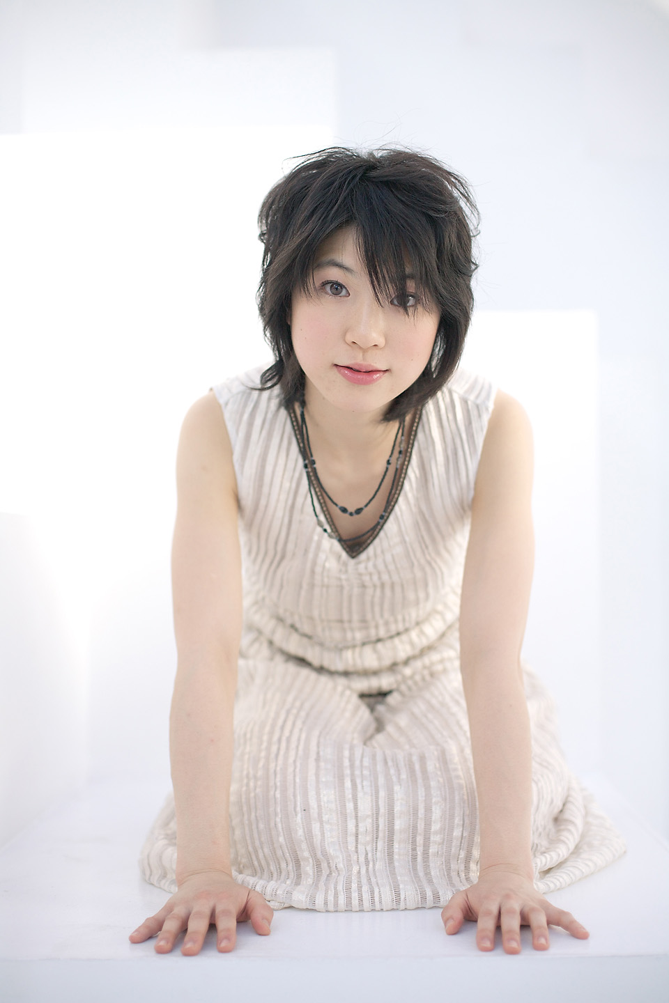 komiyama maki, highres, photo (medium), tagme, dress