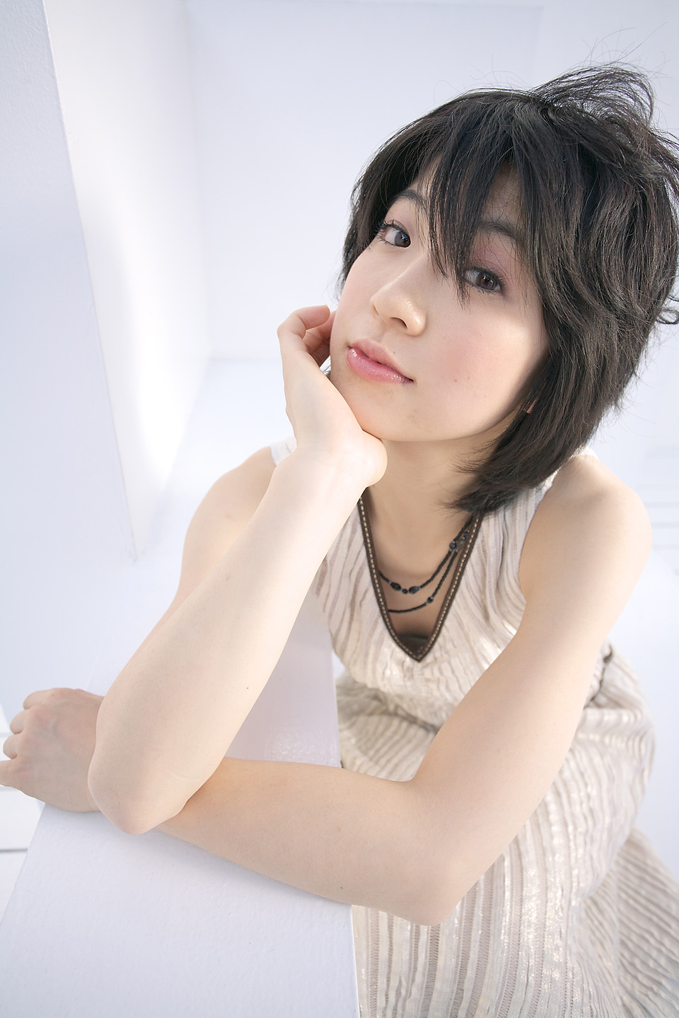 komiyama maki, highres, photo (medium), tagme, dress