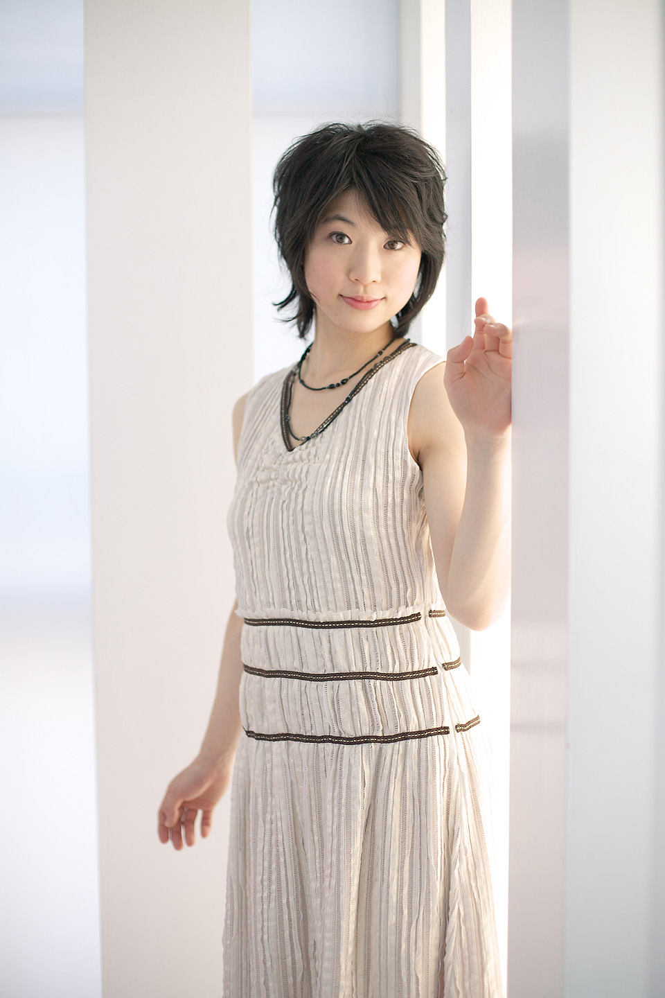 komiyama maki, highres, photo (medium), tagme, dress
