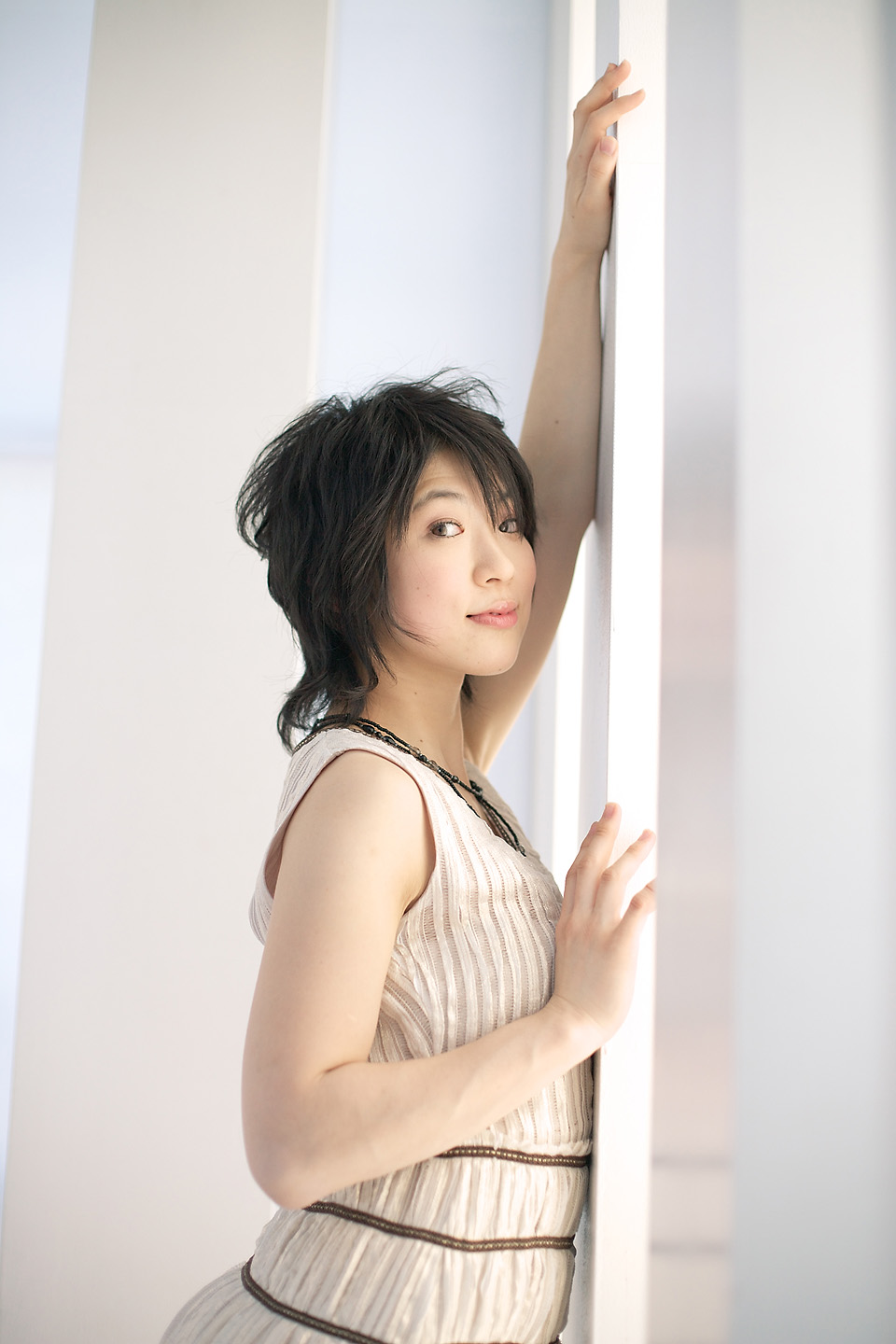 komiyama maki, highres, photo (medium), tagme, dress