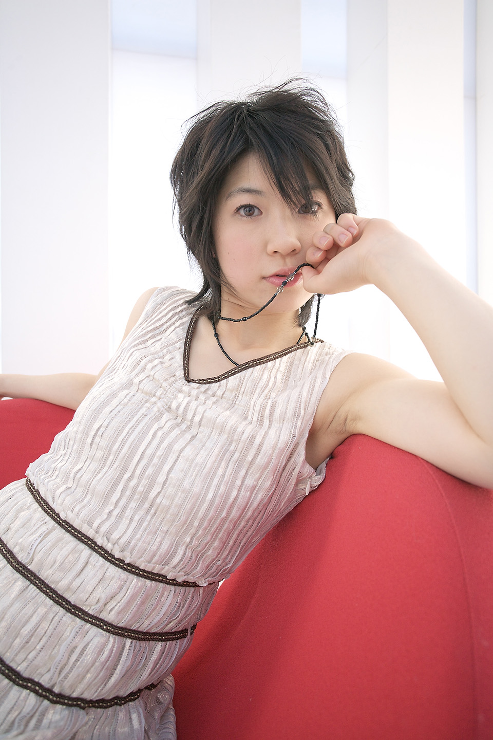 komiyama maki, highres, photo (medium), tagme, dress