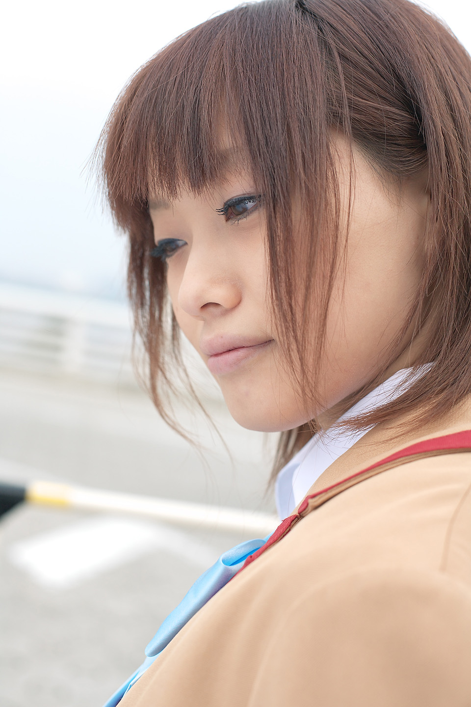 katsura seina, sakura mizuki, gokujou seitokai, highres, photo (medium), blazer, cosplay, jacket, school uniform