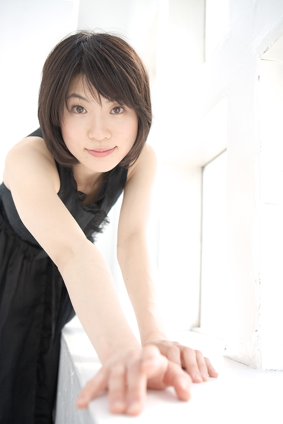 komiyama maki, highres, photo (medium), tagme, dress