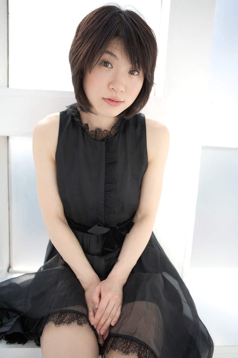 komiyama maki, highres, photo (medium), tagme, dress