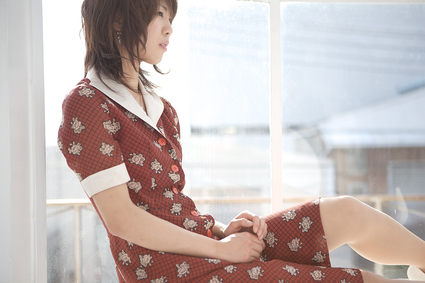 kawashima sai, photo (medium), tagme, dress, jewelry, necklace