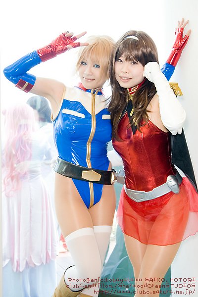 catharine blitzen, hotori (model), kobayakawa saiko (model), reiko holinger, gundam, gundam 0079, photo (medium), cosplay