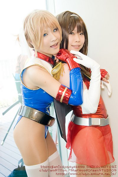 catharine blitzen, hotori (model), kobayakawa saiko (model), reiko holinger, gundam, gundam 0079, photo (medium), cosplay