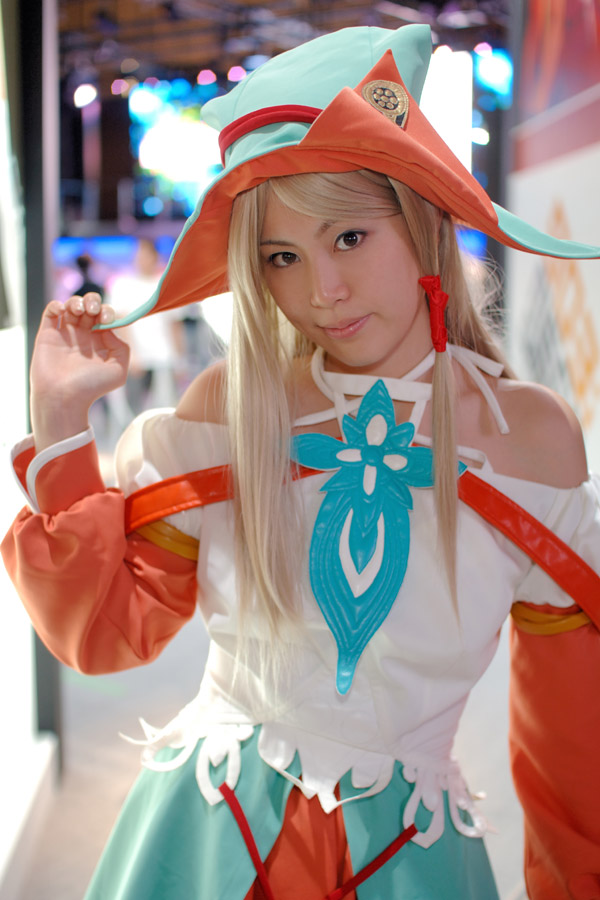 tales of (series), photo (medium), cosplay, hand fan, hat, kikiwan, laces, tales of wahrheit, vira shalheit, witch hat