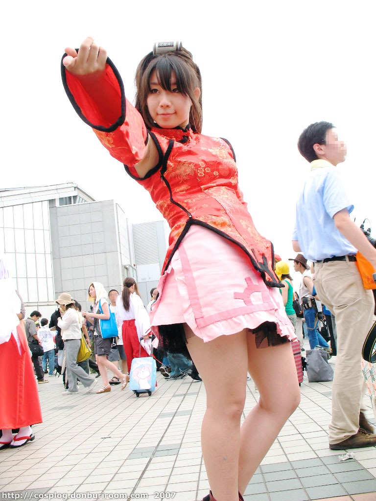 toudou hayate, kuradoberi jam, arc system works, guilty gear, photo (medium), boots, braid, china dress, chinese clothes, cosplay, dress