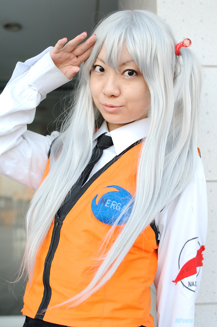 hoshino ruri, kidou senkan nadesico, silver hair, photo (medium), tagme, cosplay, nanahara mia, twintails