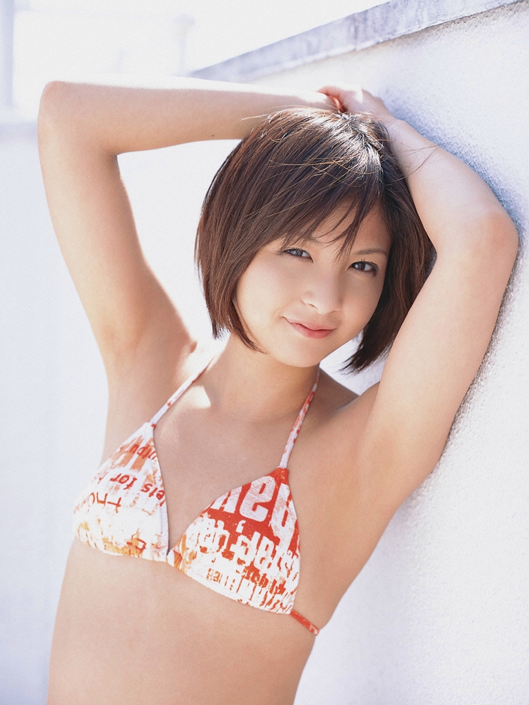 nagasaki rina, photo (medium), tagme, bikini, bikini top only, swimsuit