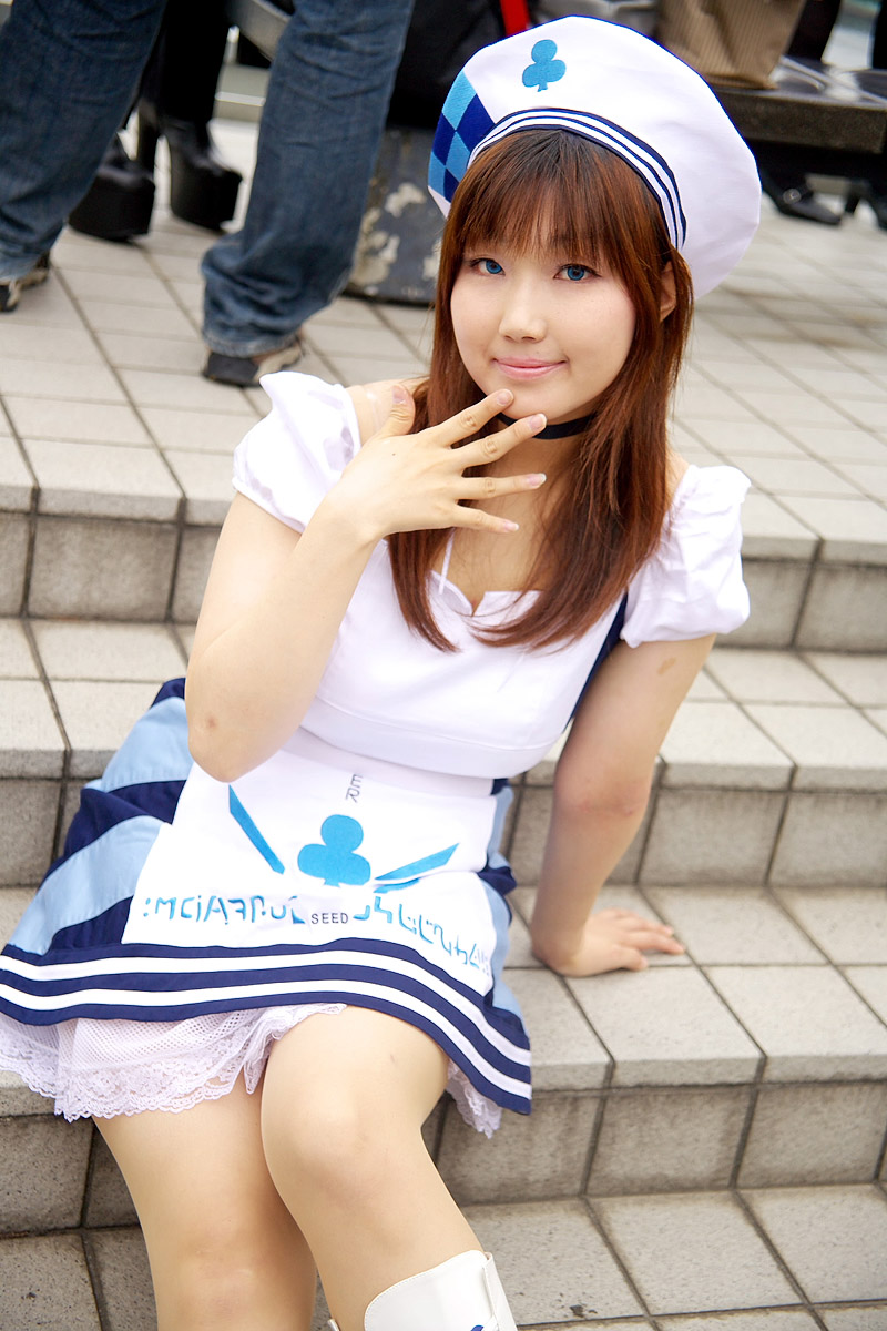 arin (pangya), pangya, highres, photo (medium), asian, boots, cosplay, dress