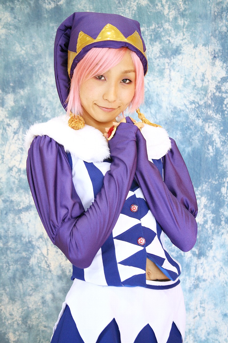 tora (model), pachi-slot sengen rio de carnival, highres, photo (medium), cosplay, pink hair