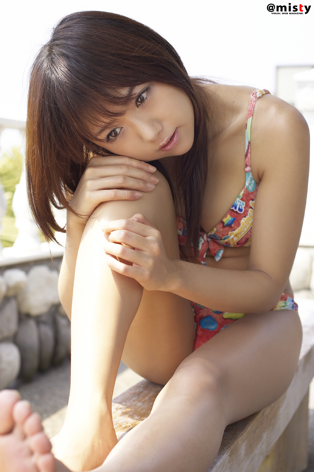 amano ai (model), pure idol, highres, photo (medium), tagme, bikini, swimsuit