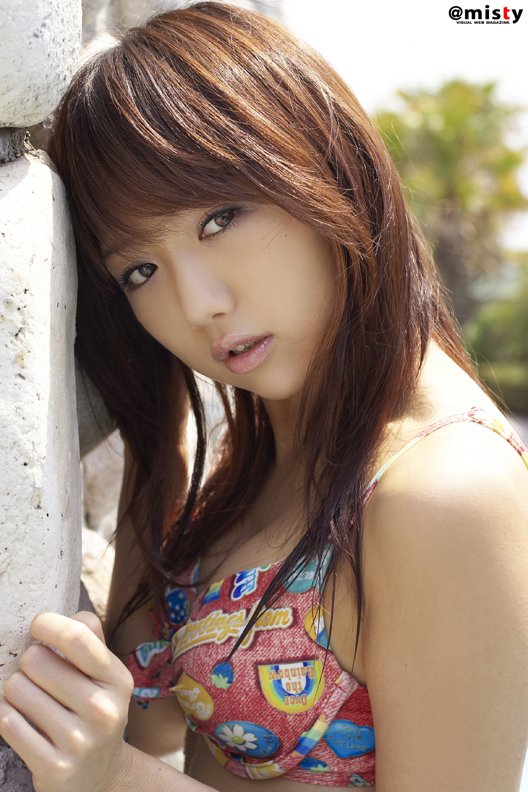 amano ai (model), pure idol, highres, photo (medium), tagme, bikini, swimsuit
