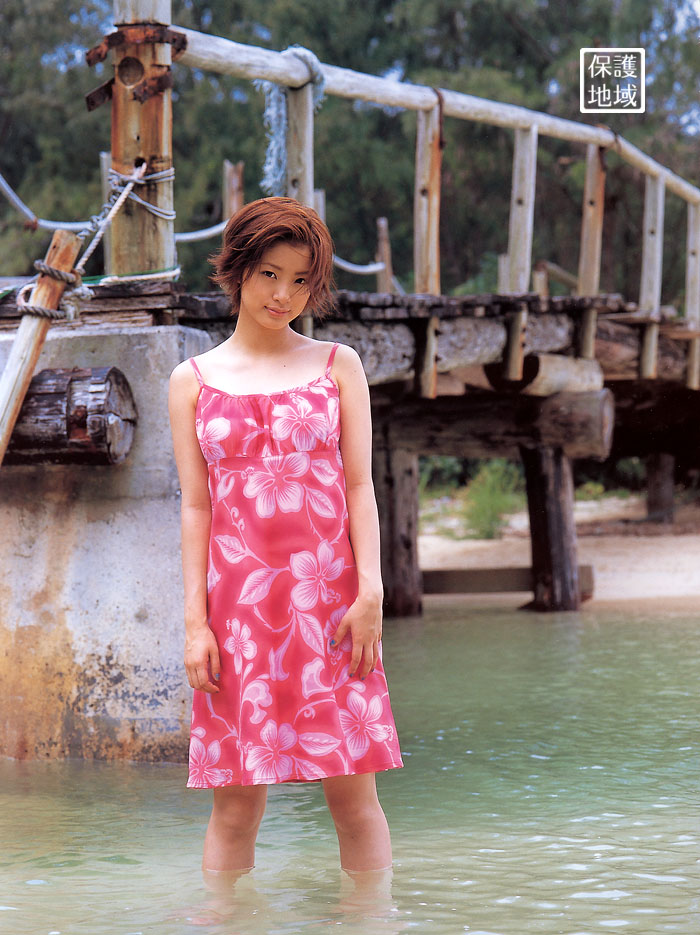 ueto aya, photo (medium), tagme, dress, lake, sundress