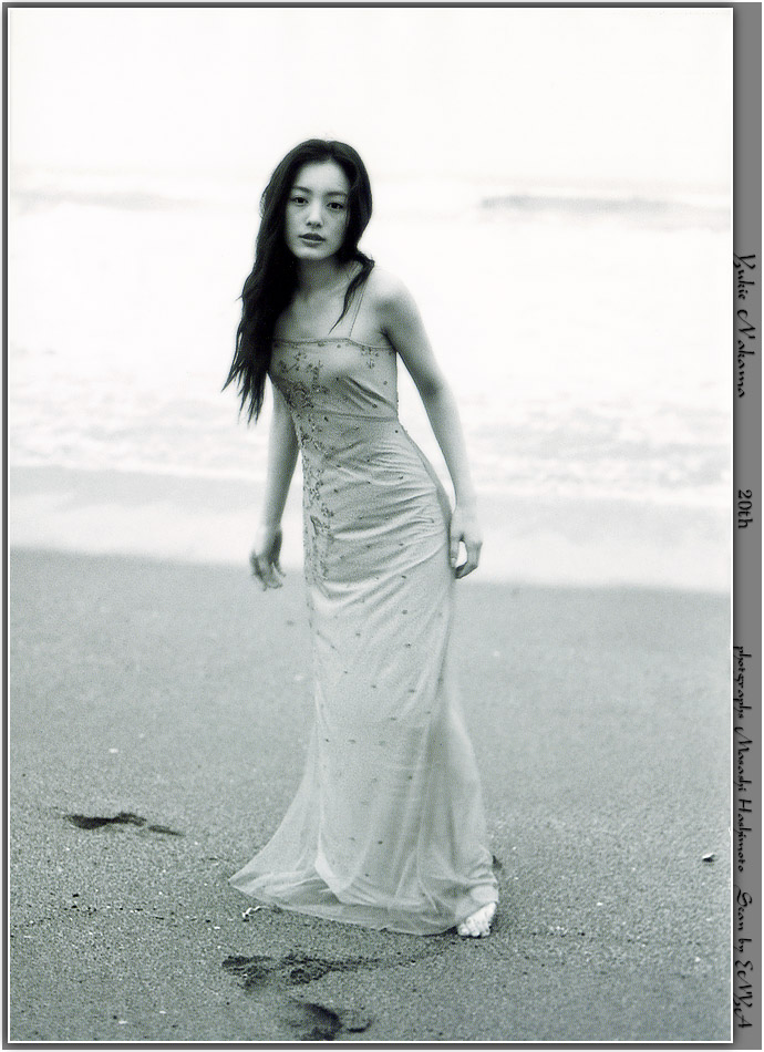 photo (medium), tagme, beach, dress, monochrome, nakama yuki
