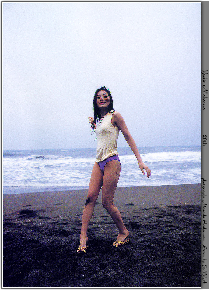 nakama yukie, photo (medium), tagme, bikini, bikini bottom only, swimsuit, tank top