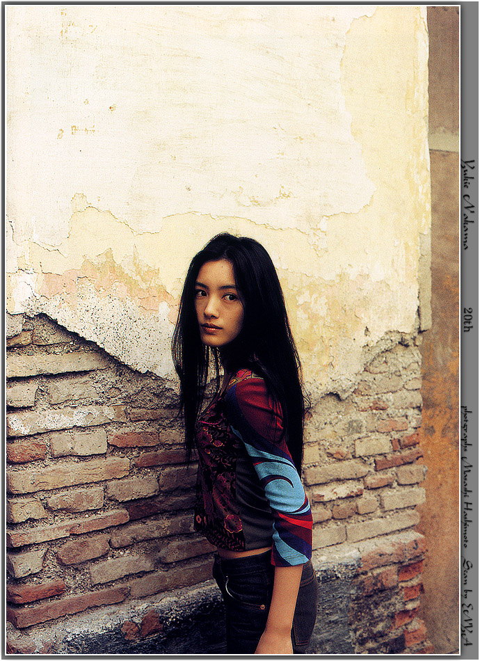 nakama yukie, photo (medium), tagme, denim, jeans, pants, sweater
