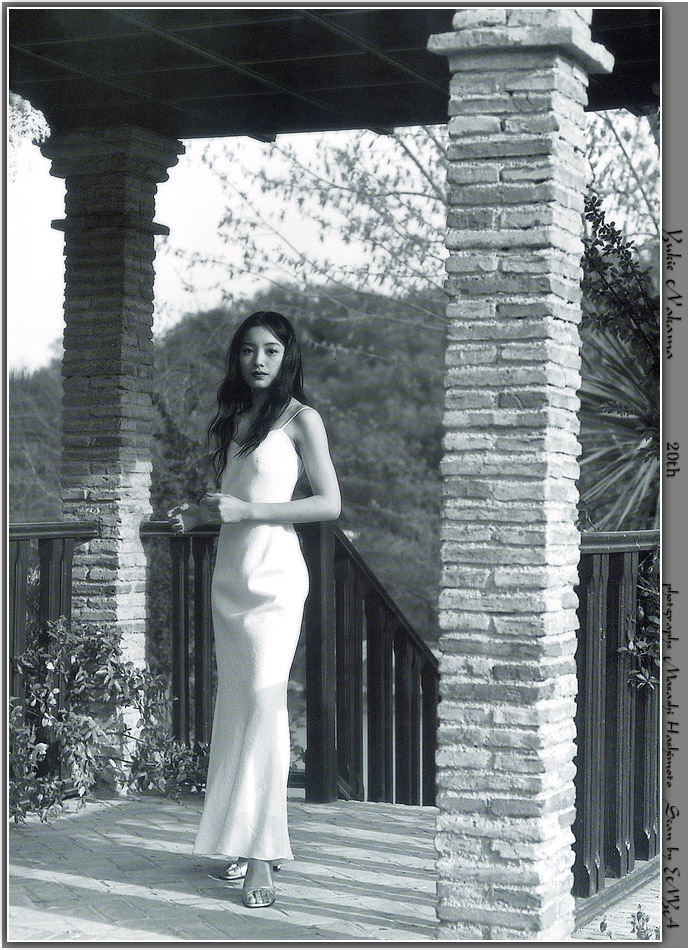 nakama yukie, photo (medium), tagme, dress, monochrome