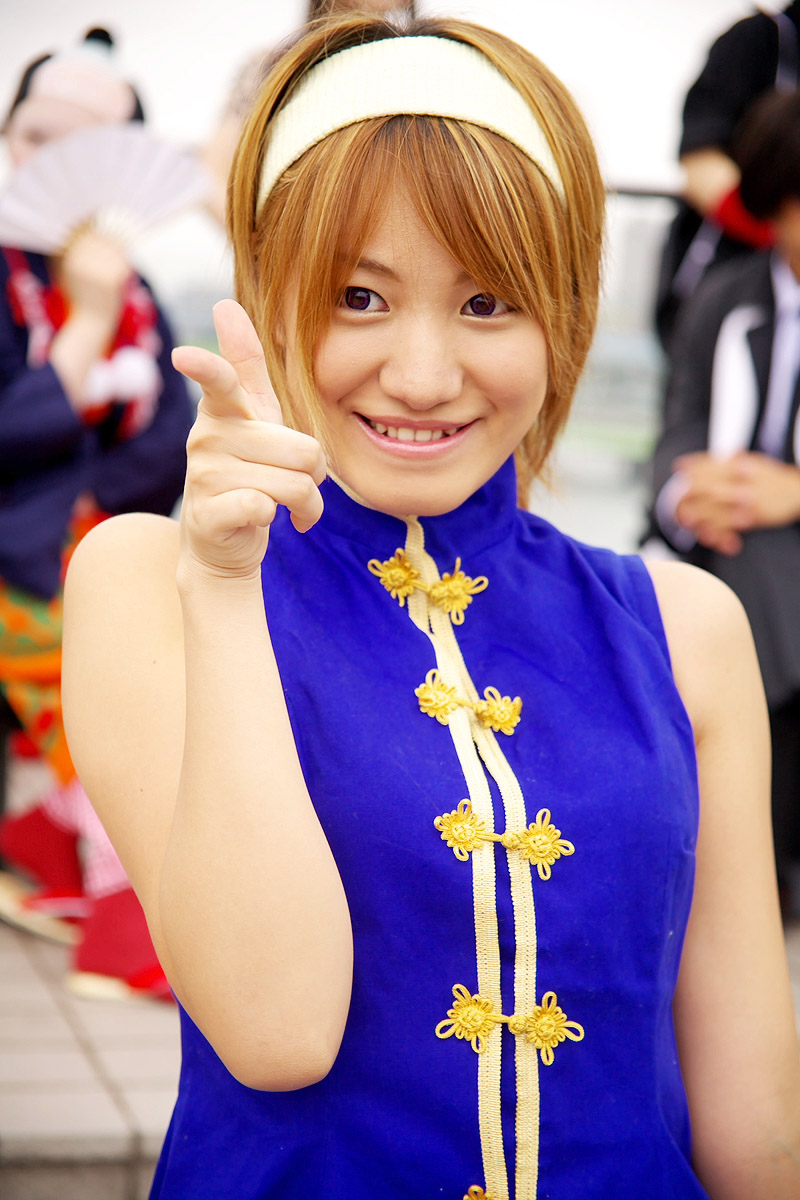nakano yukino, character request, highres, photo (medium), source request, cosplay, hairband