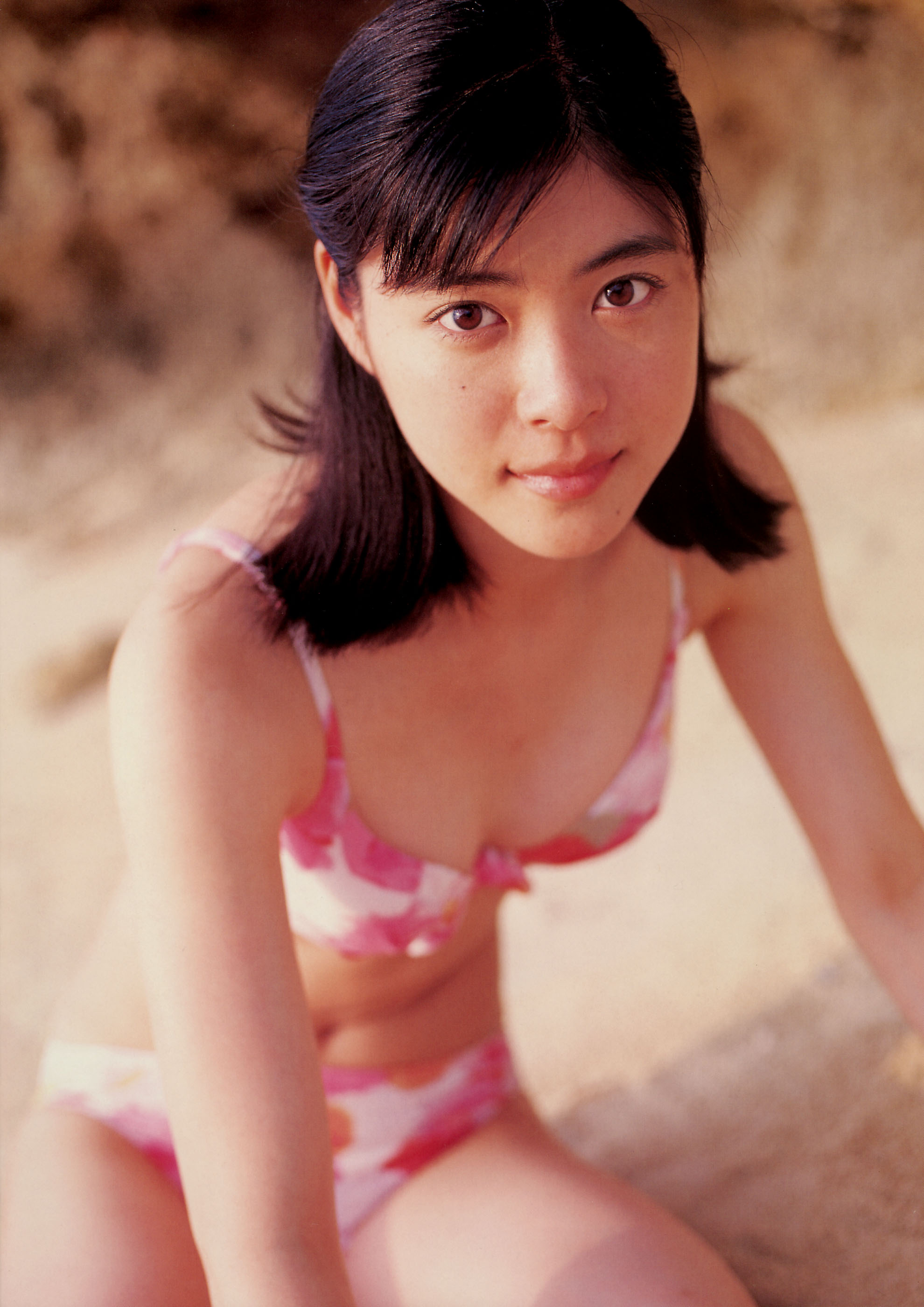 ueno juri, juri first, absurdres, highres, photo (medium), tagme, bikini, swimsuit