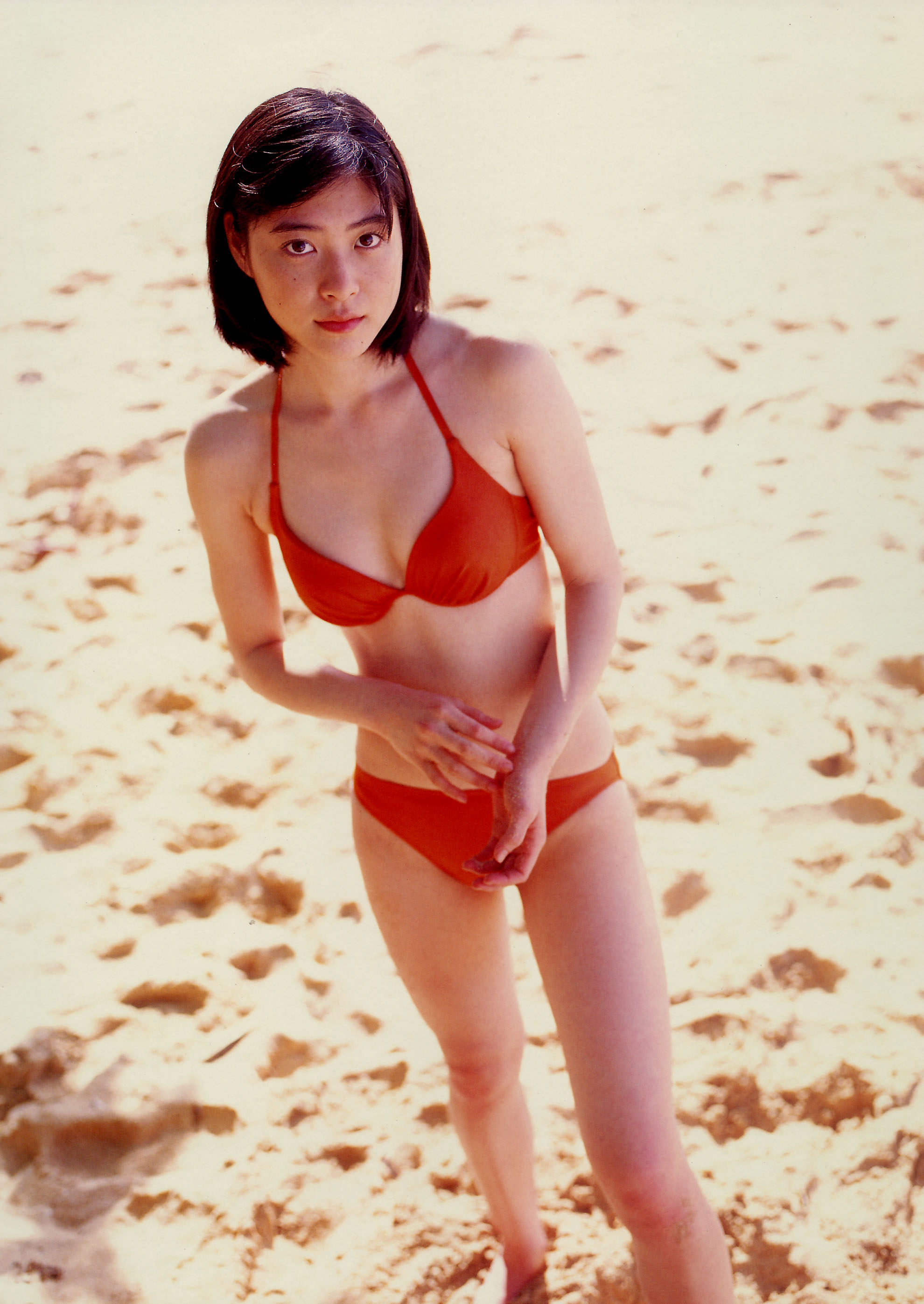 ueno juri, juri first, absurdres, highres, photo (medium), tagme, bikini, swimsuit