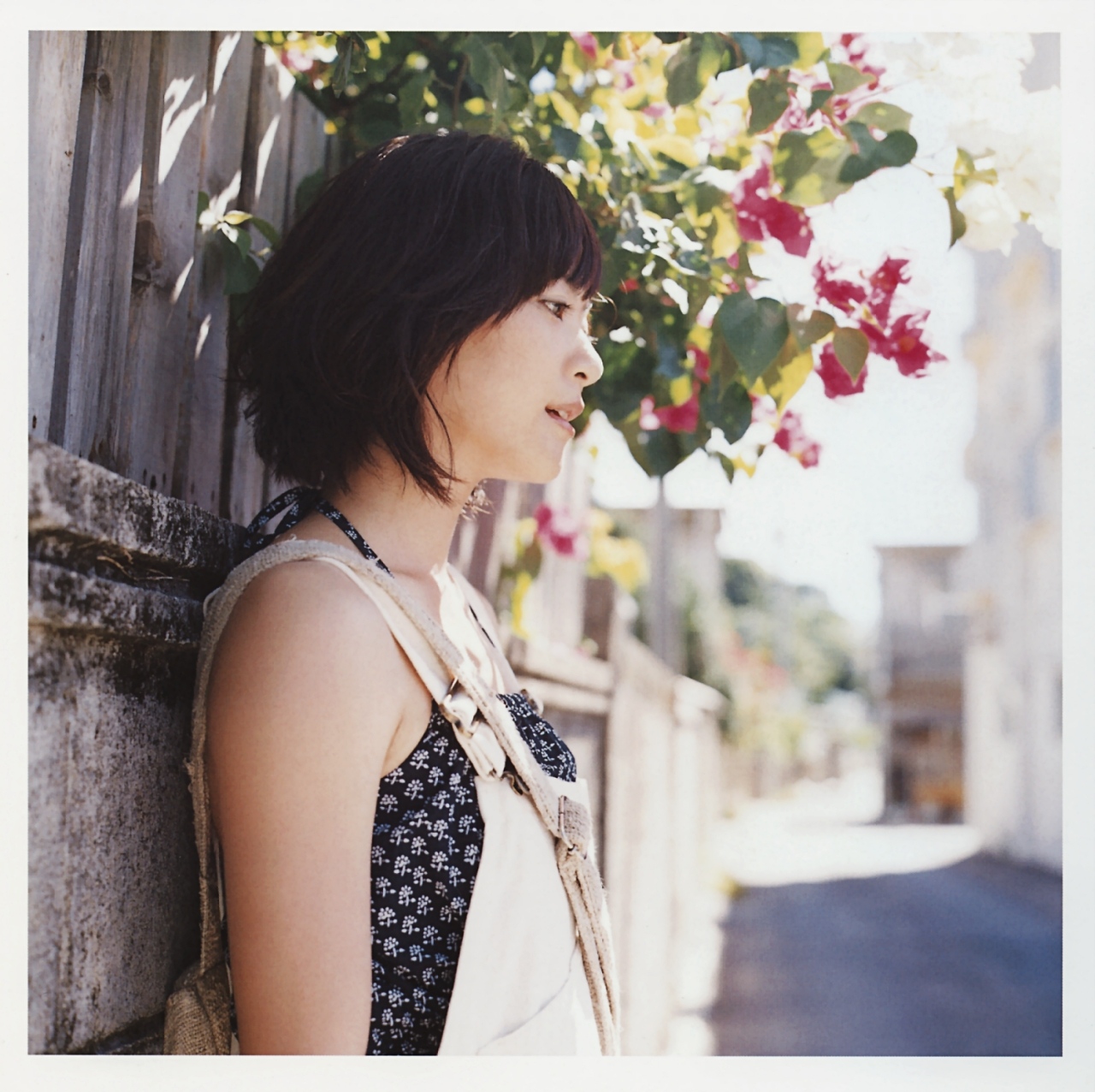 ueno juri, a piacere, highres, photo (medium), halterneck, overalls