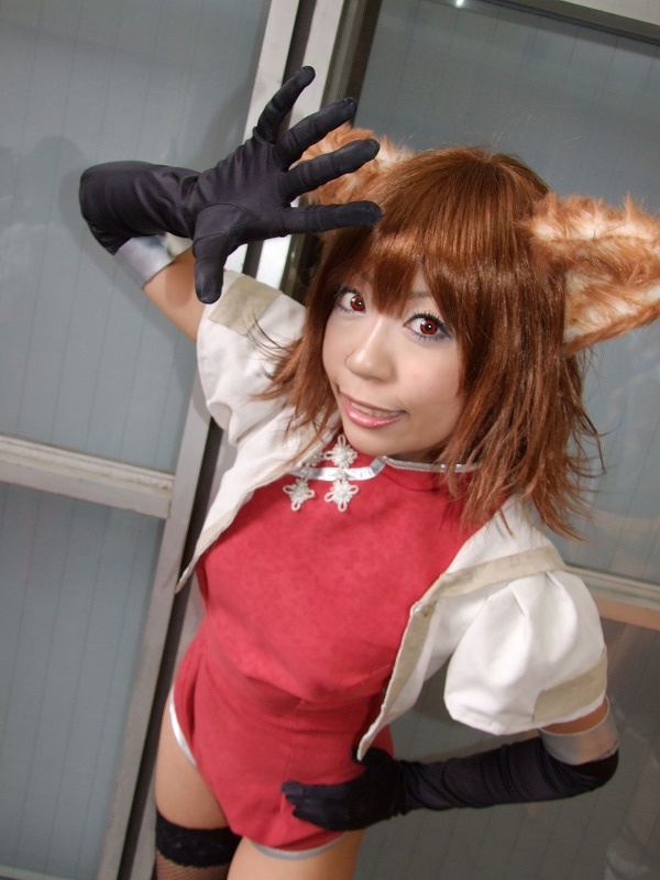 maku2ex, mao (shining tears), sega, shining (series), shining tears, shining tears x wind, photo (medium), animal ears, cat ears, cosplay, half-jacket, thighhighs