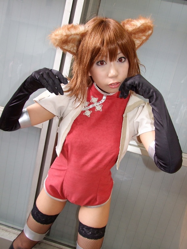maku2ex, mao (shining tears), sega, shining (series), shining tears, shining tears x wind, photo (medium), animal ears, cat ears, cosplay, half-jacket, thighhighs