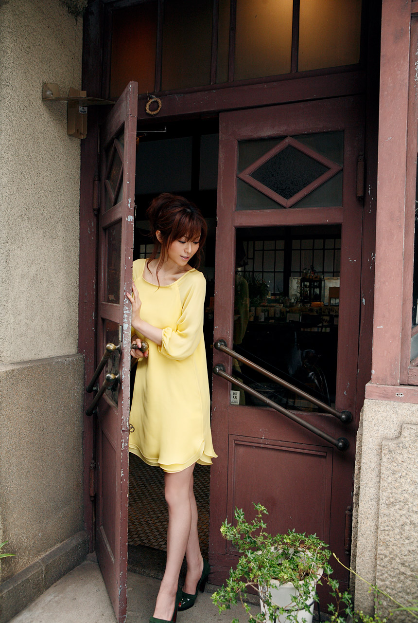 hatano hiroko, natsu no owari no tabi, highres, photo (medium), tagme, dress