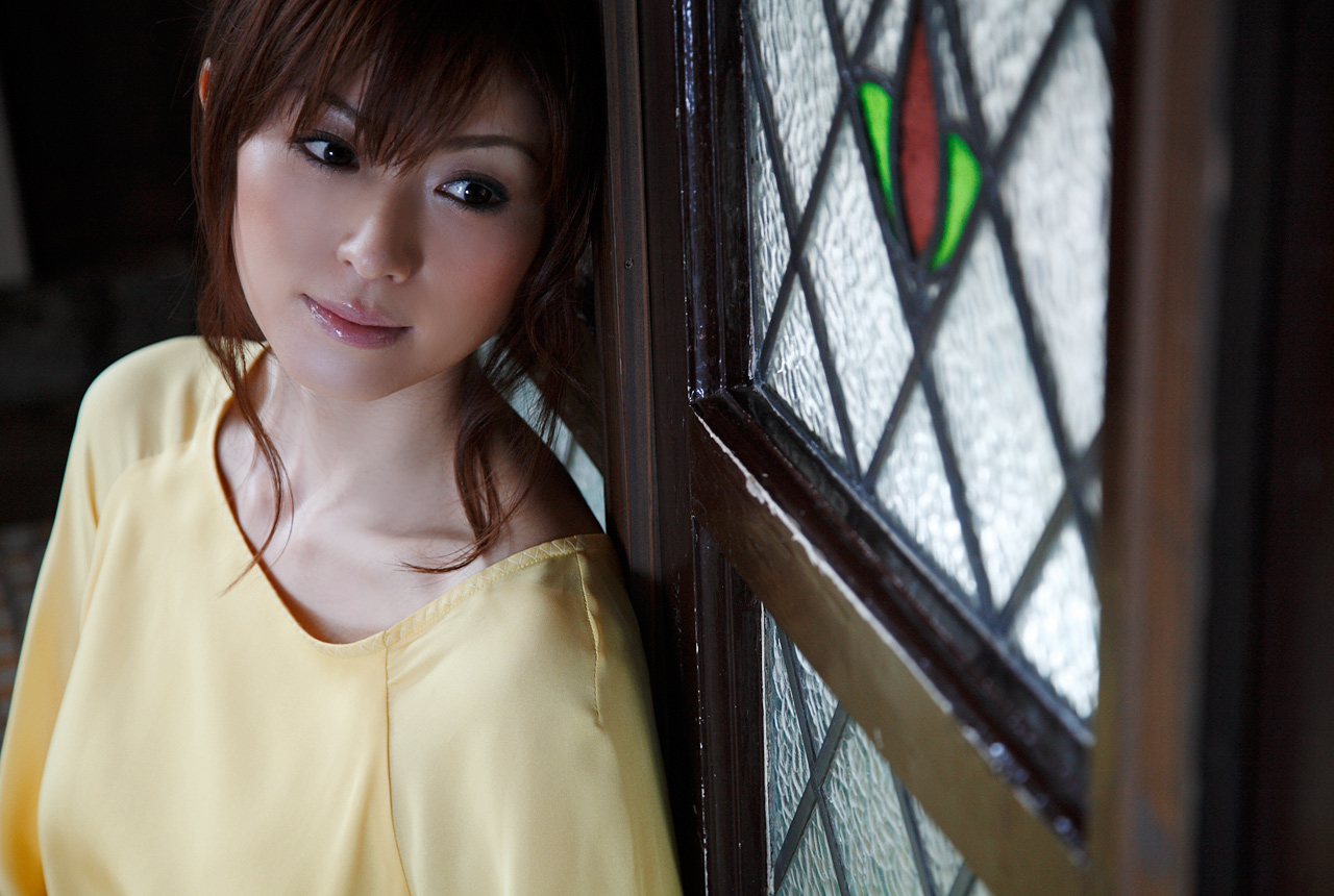 hatano hiroko, natsu no owari no tabi, photo (medium), tagme, dress, stained glass