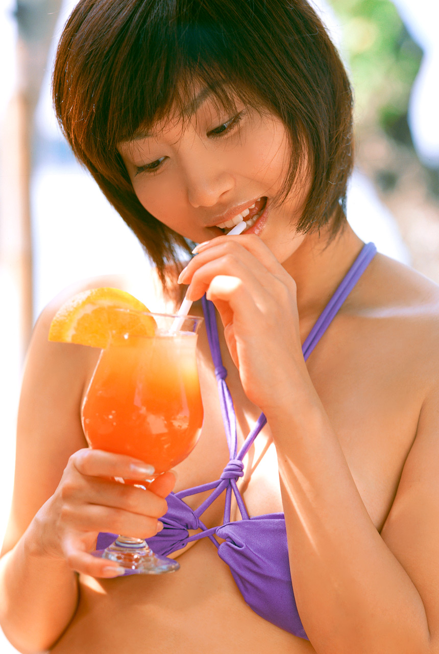 harada mai, mai sweet, highres, photo (medium), bikini, swimsuit