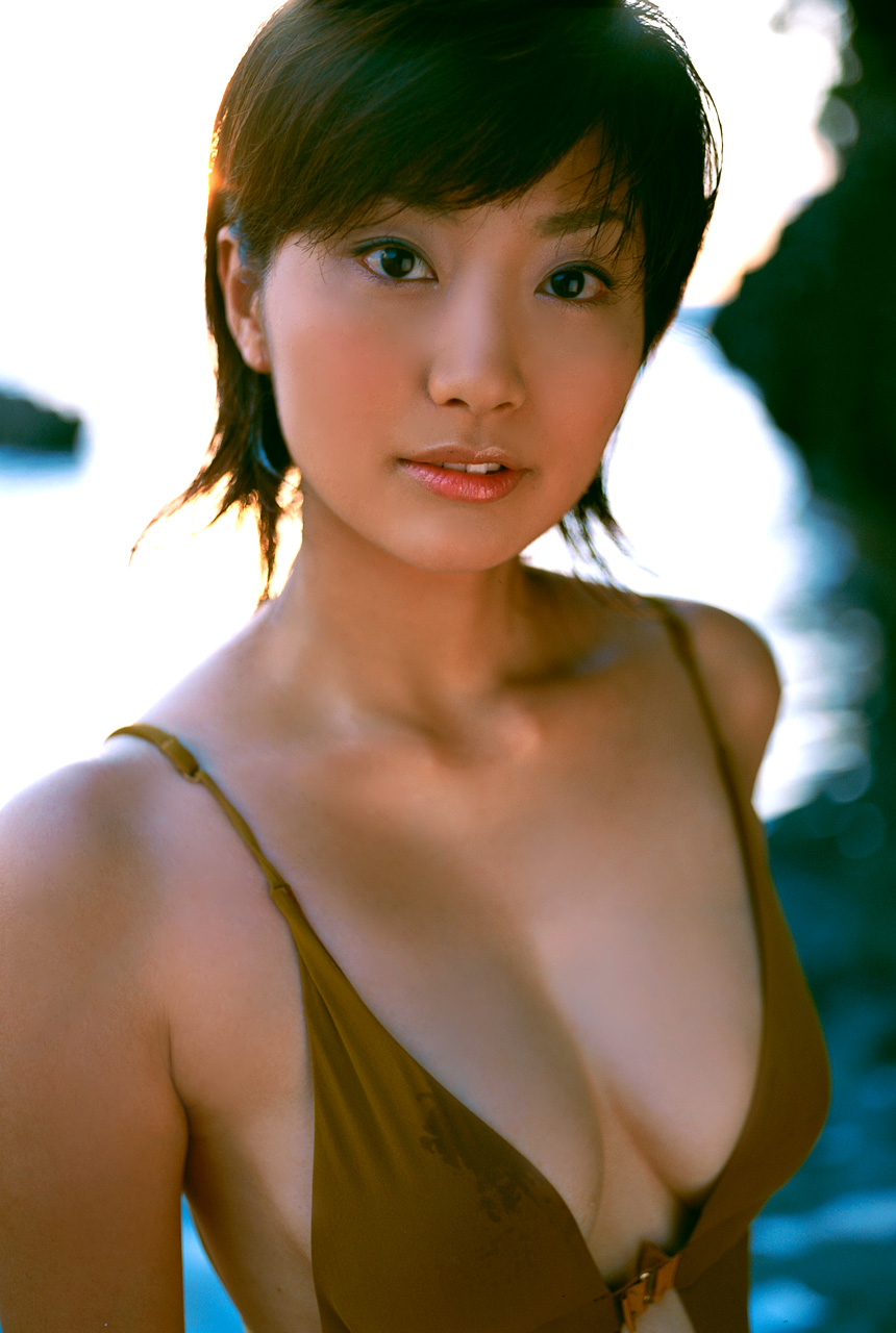 harada mai, mai sweet, highres, photo (medium), tagme, one-piece swimsuit, swimsuit
