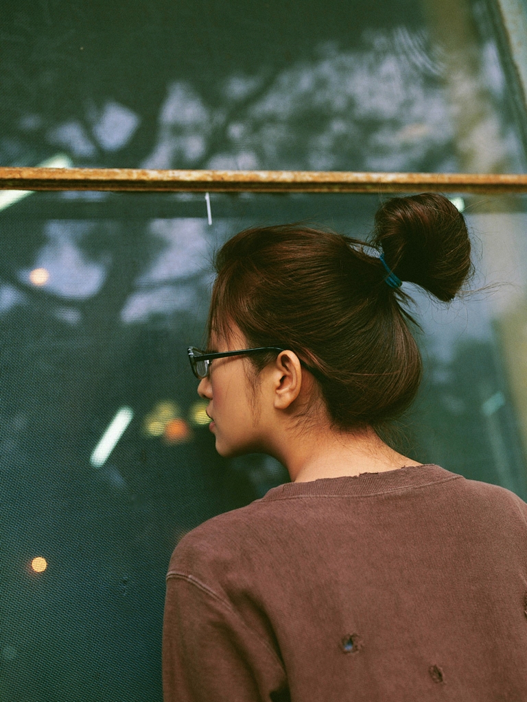 ando sayaka, photo (medium), tagme, glasses, sweater