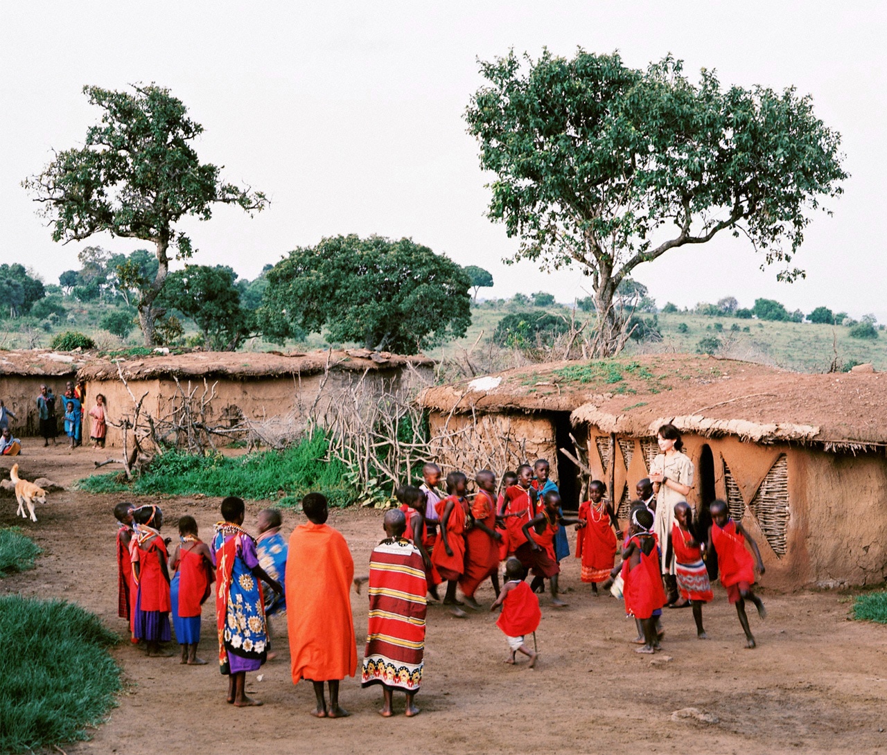 leah dizon, photo (medium), africa, camera, dress, kenya, tribe, village