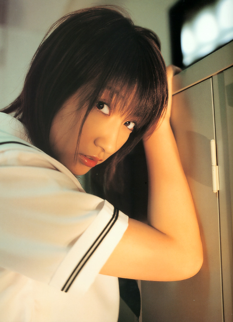 kumada yoko, photo (medium), 7 days 7 colors, cosplay, locker, sailor, school uniform, serafuku