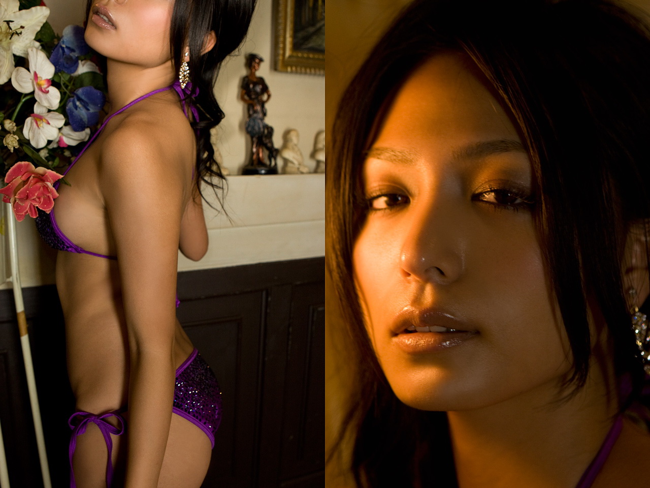 kawamura yukie, photo (medium), tagme, bikini, side-tie bikini bottom, swimsuit